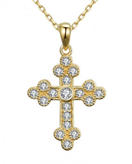 CROSS DIAMOND PENDANT (TP2090)