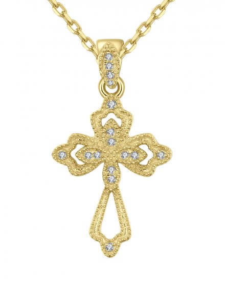 CROSS DIAMOND PENDANT (TP2094)