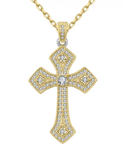 CROSS DIAMOND PENDANT (TP2096)