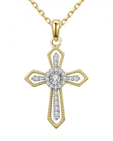 CROSS DIAMOND PENDANT (TP2097)