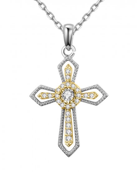 CROSS DIAMOND PENDANT (TP2097)