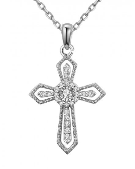 CROSS DIAMOND PENDANT (TP2097)