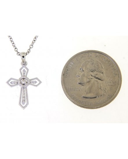 CROSS DIAMOND PENDANT (TP2097)