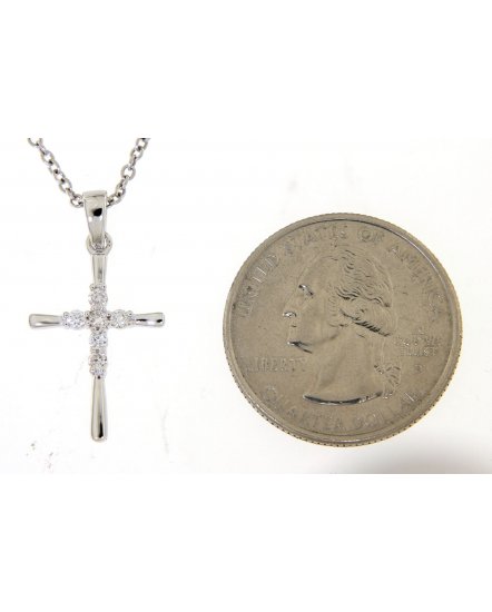 CROSS DIAMOND PENDANT (TP2101)
