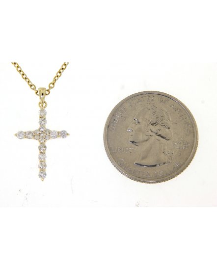 CROSS DIAMOND PENDANT (TP2129)