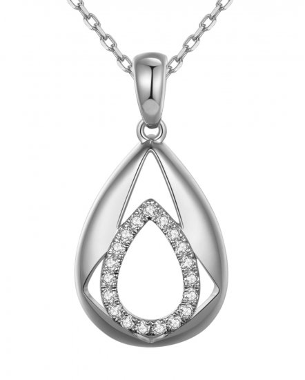 PEAR STYLE DIAMOND PENDANT (TP2144)