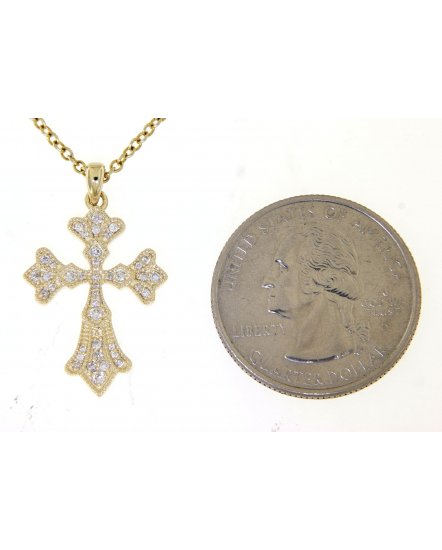 CROSS DIAMOND PENDANT (TP2151)