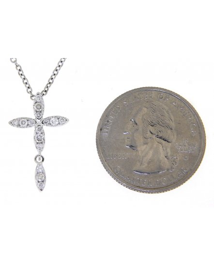 CROSS DIAMOND PENDANT (TP2156)