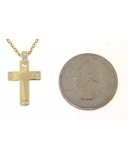 CROSS DIAMOND PENDANT (TP2161)