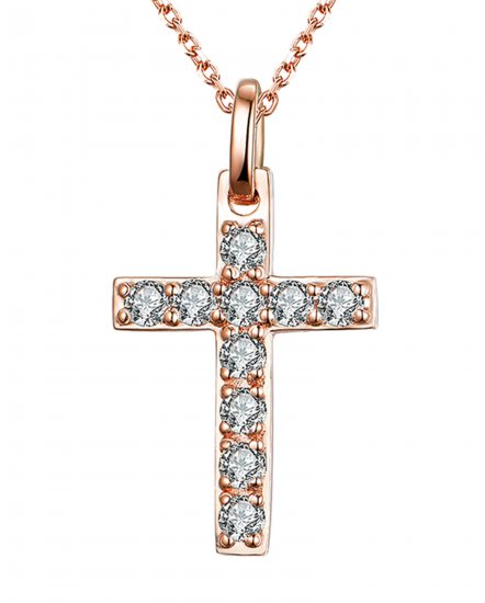 CROSS DIAMOND PENDANT (TP2163)