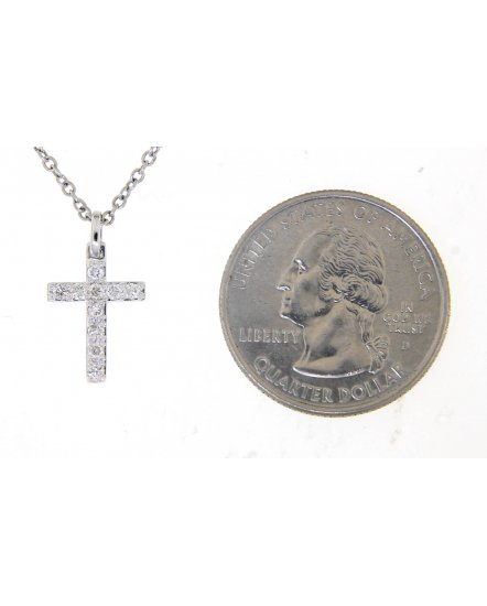 CROSS DIAMOND PENDANT (TP2163)