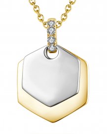 HEXAGON STYLE DIAMOND PENDANT (TP2166)