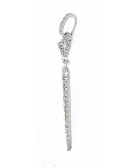 TRIANGLE SHAPE  DIAMOND PENDANT (TP2169)