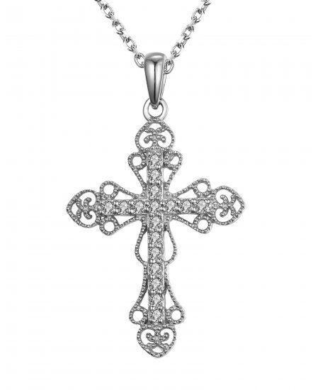 CROSS DIAMOND PENDANT (TP2170)