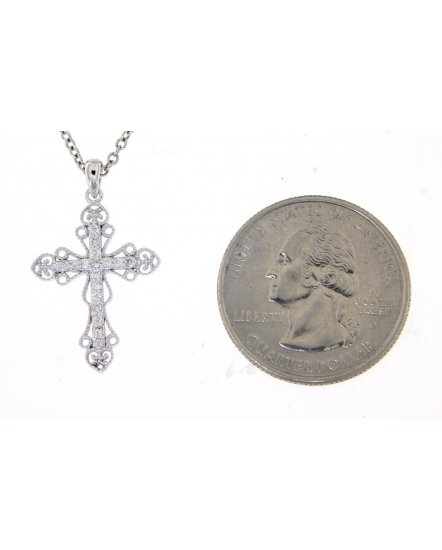 CROSS DIAMOND PENDANT (TP2170)