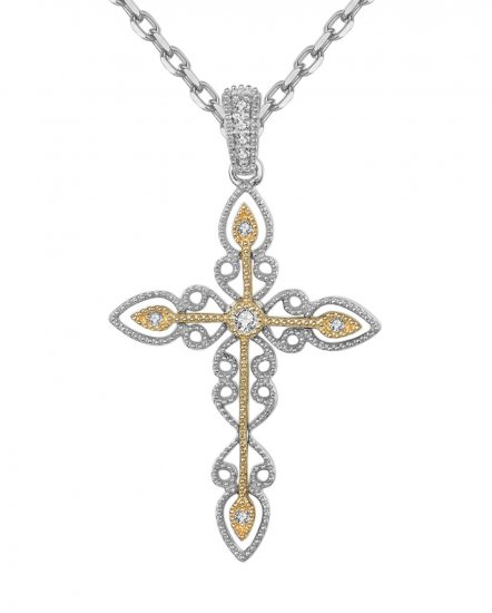 CROSS DIAMOND PENDANT (TP2180)