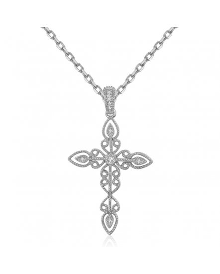 CROSS DIAMOND PENDANT (TP2180)