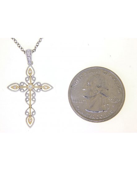 CROSS DIAMOND PENDANT (TP2180)