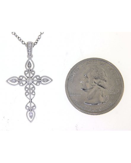 CROSS DIAMOND PENDANT (TP2180)