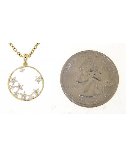 ROUND DIAMOND PENDANT (TP2191)