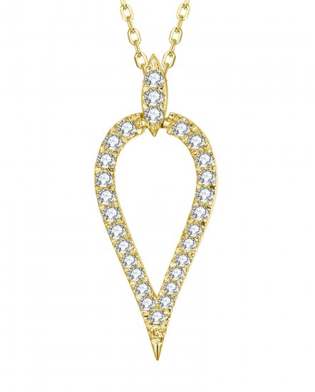 LEAF STYLE DIAMOND PENDANT (TP2200)