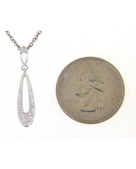 PEAR STYLE DIAMOND PENDANT (TP2209)