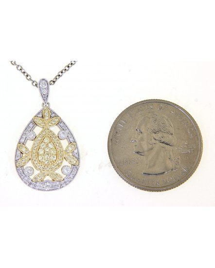 PEAR STYLE DIAMOND PENDANT (TP2210)