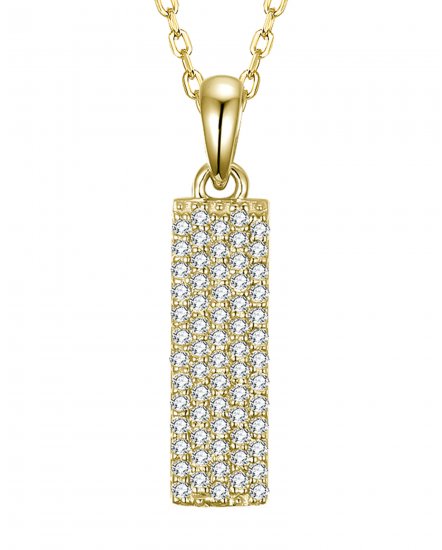STRAIGHT BAR DIAMOND PENDANT (TP2212)
