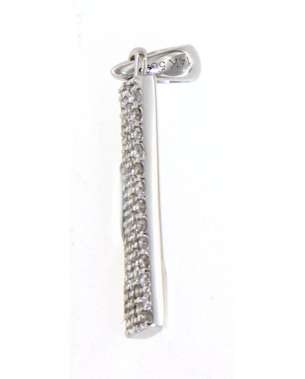 STRAIGHT BAR DIAMOND PENDANT (TP2212)