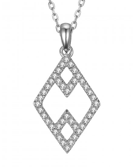 KITE SHAPE DIAMOND PENDANT (TP2218)