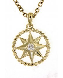 NORTH STAR DIAMOND PENDANT (TP2245)