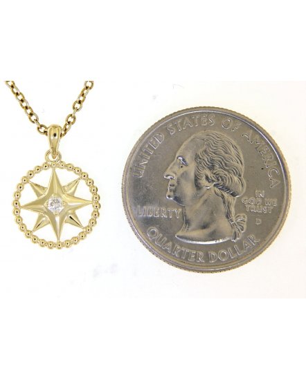 NORTH STAR DIAMOND PENDANT (TP2245)