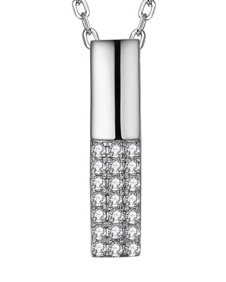 STRAIGHT BAR DIAMOND PENDANT (TP2252)