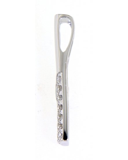 STRAIGHT BAR DIAMOND PENDANT (TP2252)