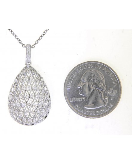  PEAR DIAMOND PENDANT (TP2299)