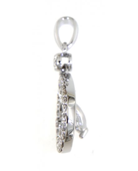 PEAR STYLE DIAMOND PENDANT (TP2311)
