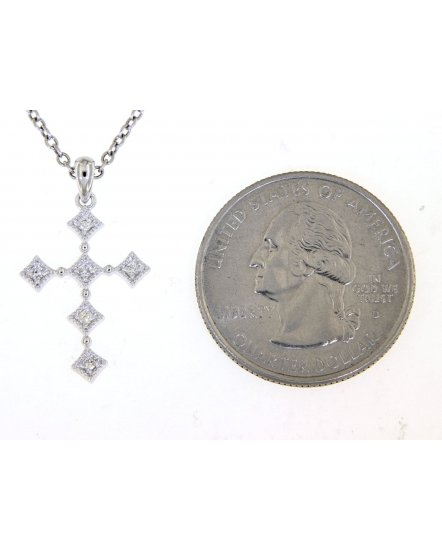 CROSS  DIAMOND PENDANT (TP2312)