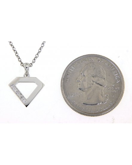 TRIANGLE SHAPE DIAMOND PENDANT (TP2321)
