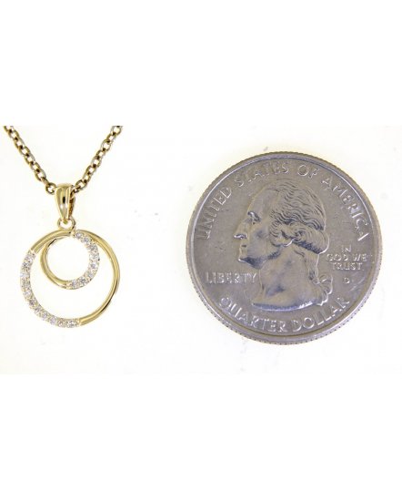 ROUND DIAMOND PENDANT (TP2340)