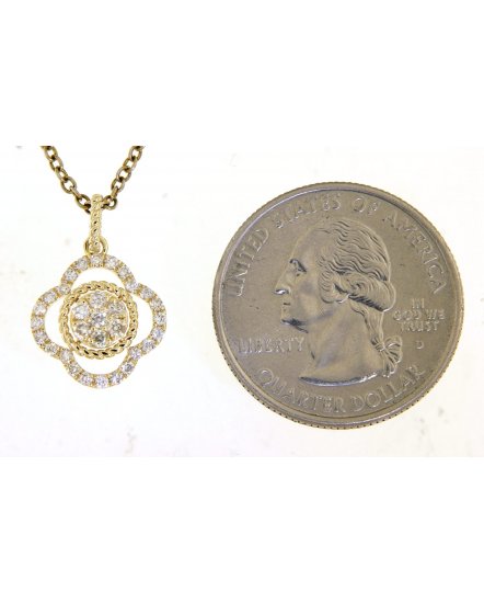 CLOVER STYLE DIAMOND PENDANT (TP2347)