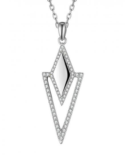 KITE SHAPE  DIAMOND PENDANT (TP2350)