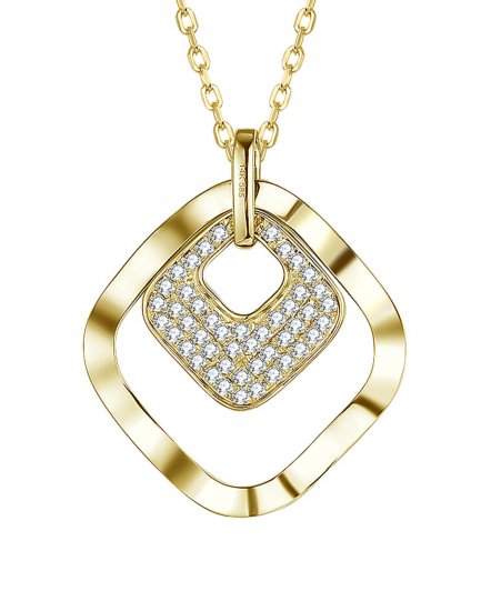 SQUARE SHAPE DIAMOND PENDANT (TP2371)