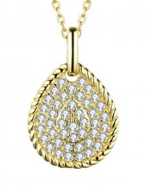 PEAR STYLE DIAMOND PENDANT (TP2373)