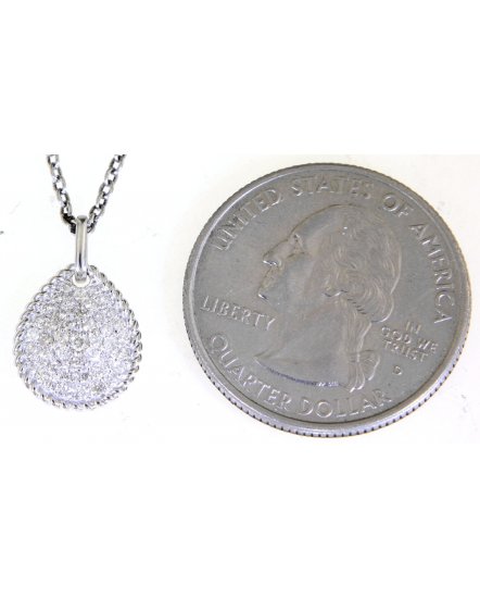 PEAR STYLE DIAMOND PENDANT (TP2373)
