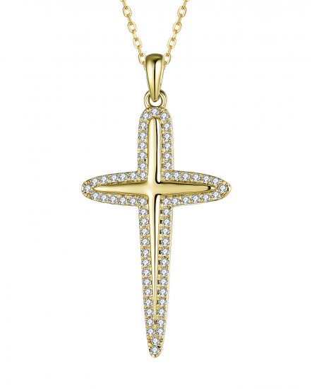 CROSS DIAMOND PENDANT (TP2395)