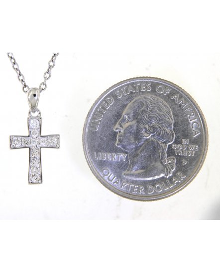 CROSS DIAMOND PENDANT (TP2398)
