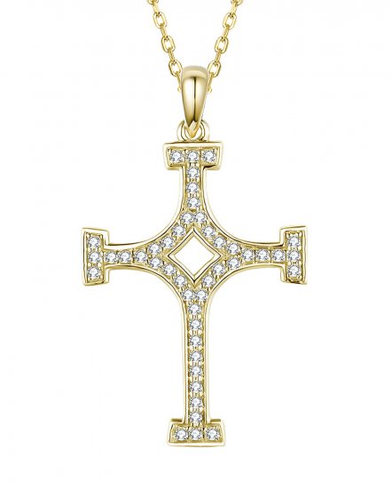 CROSS DIAMOND PENDANT (TP2404)