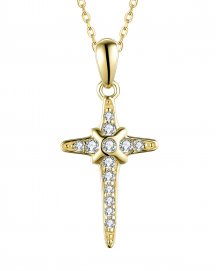 CROSS DIAMOND PENDANT (TP2405)