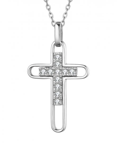 CROSS DIAMOND PENDANT (TP2417)