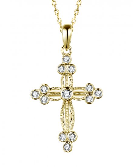 CROSS DIAMOND PENDANT (TP2425)